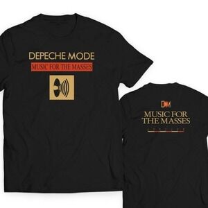 Depeche Mode Music For The Masses 1 Tshirt-2 Sided